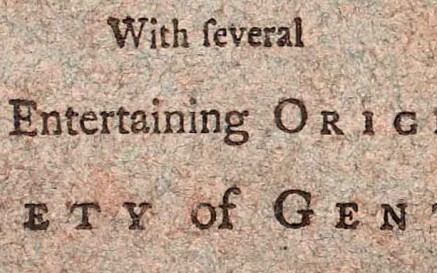 From title page of Magazine of Magazines, May 1756. NLI call no. J 05 From title page of Magazine of Magazines, May 1756. NLI call no. J 05