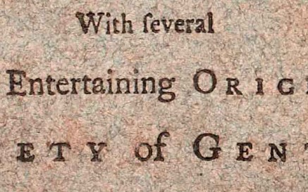 From title page of Magazine of Magazines, May 1756. NLI call no. J 05