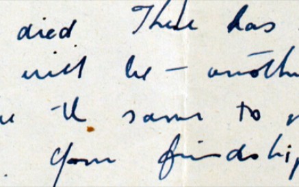 ... There has never been - and never will be - another woman who can be the same to me as you have been... NLI ref.: Ms. 46,868