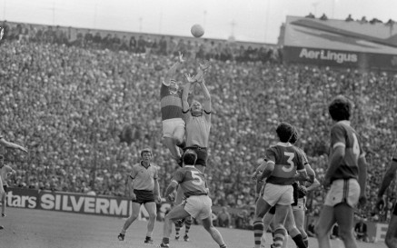 Dublin versus Kerry, at an all-Ireland Senior football final in Croke Park, Dublin on 16 September 1979.