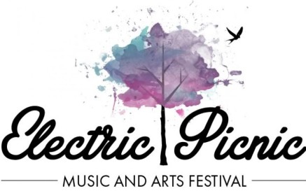Electric Picnic logo for 2014 with text and tree design