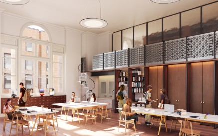 NLI Education Room - concept © Digital Dimension