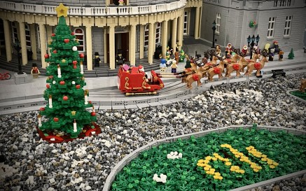NLI Lego Model with festive makeover 2022