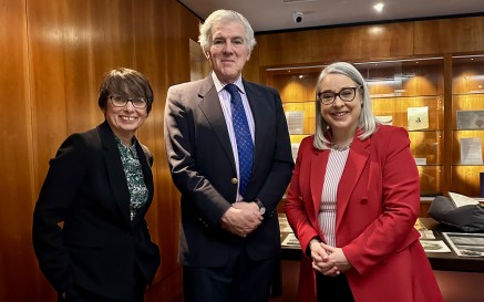 Coral Black, Eoin McVey and Dr Audrey Whitty