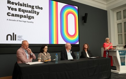 Panel in conference room