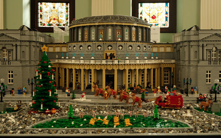 christmas lego model