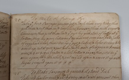 recipe for parsnip pye