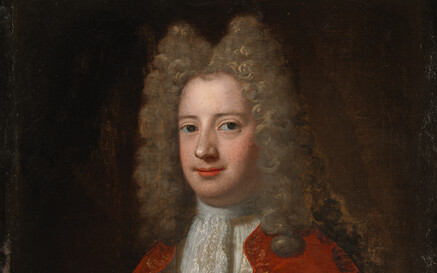 A portrait claimed to be that of Sir Charles Wogan, Jacobite soldier, Roman senator, and man of letters.